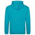 Lagoon Blue - Back - Awdis Mens Hoodie