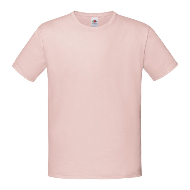 Powder Rose - Front - Fruit of the Loom Childrens-Kids Iconic 150 T-Shirt