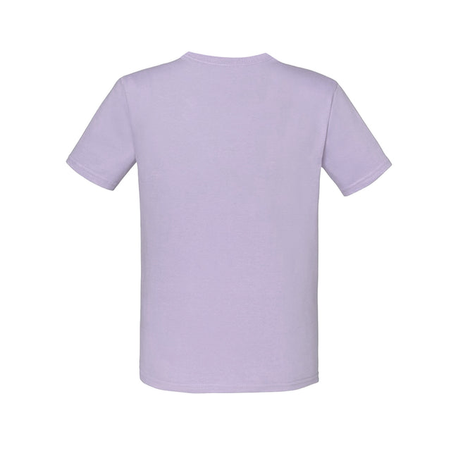 Soft Lavender - Back - Fruit of the Loom Childrens-Kids Iconic 150 T-Shirt