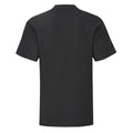 Black - Back - Fruit of the Loom Childrens-Kids Iconic 150 T-Shirt