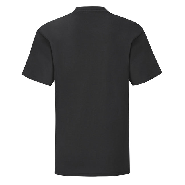 Black - Back - Fruit of the Loom Childrens-Kids Iconic 150 T-Shirt