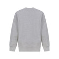 Heather Grey - Back - SF Minni Childrens-Kids Curved Hem Sweatshirt