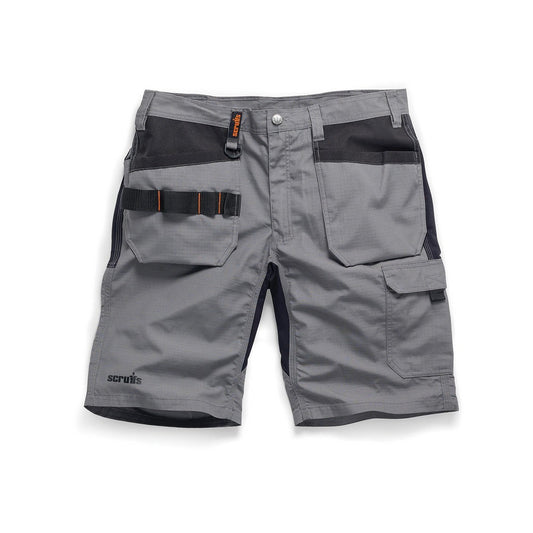 Graphite - Front - Scruffs Mens Holster Pocket Shorts
