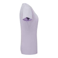 Soft Lavender - Side - Fruit of the Loom Womens-Ladies Premium Ringspun Cotton Lady Fit T-Shirt