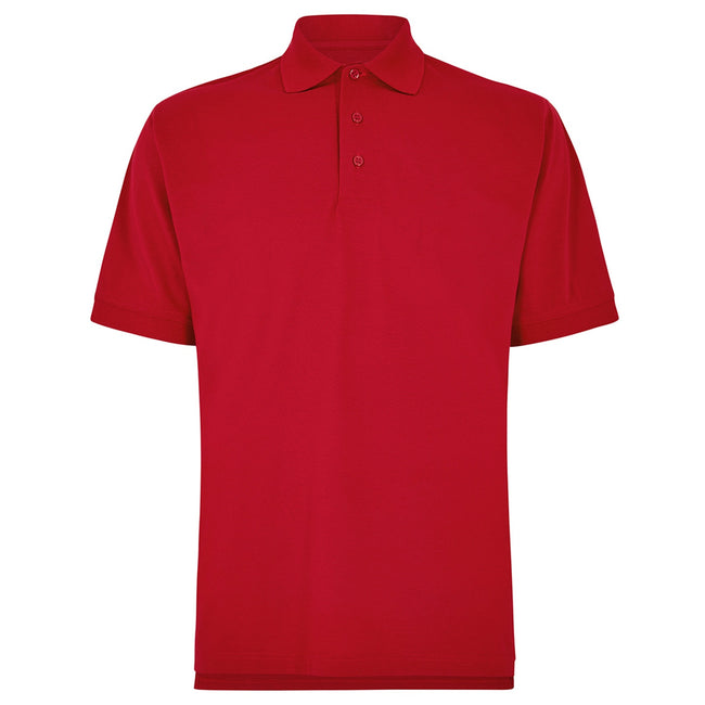 Cardinal Red - Front - Kustom Kit Mens Klassic Superwash 60°C Classic Polo Shirt