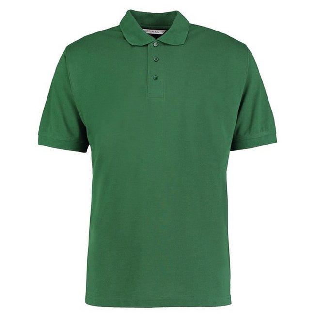 Bottle Green - Front - Kustom Kit Mens Klassic Superwash 60°C Classic Polo Shirt