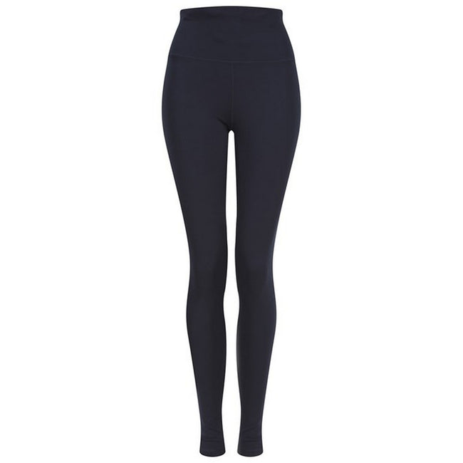 Navy - Front - Finden & Hales Womens-Ladies Team Leggings