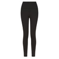 Black - Front - Finden & Hales Womens-Ladies Team Leggings