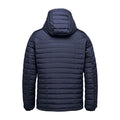 Navy - Back - Stormtech Mens Nautilus Quilted Hooded Jacket