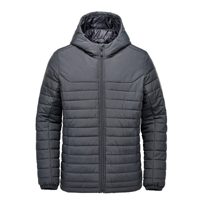 Dolphin - Front - Stormtech Mens Nautilus Quilted Hooded Jacket