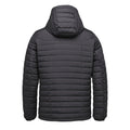 Black - Back - Stormtech Mens Nautilus Quilted Hooded Jacket