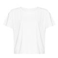 White - Front - Awdis Womens-Ladies Open Back T-Shirt
