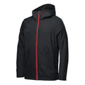 Black-Red - Side - Stormtech Mens Pacifica Lightweight Jacket