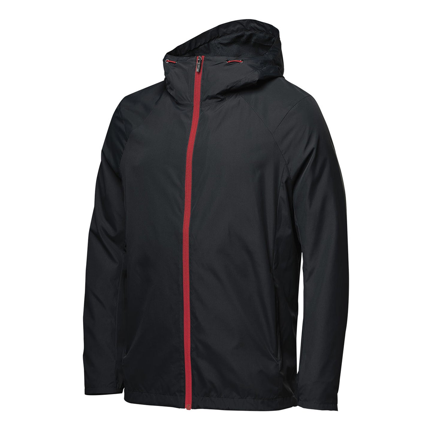 Black-Red - Side - Stormtech Mens Pacifica Lightweight Jacket