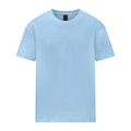 Light Blue - Front - Gildan Childrens-Kids Softstyle Midweight T-Shirt