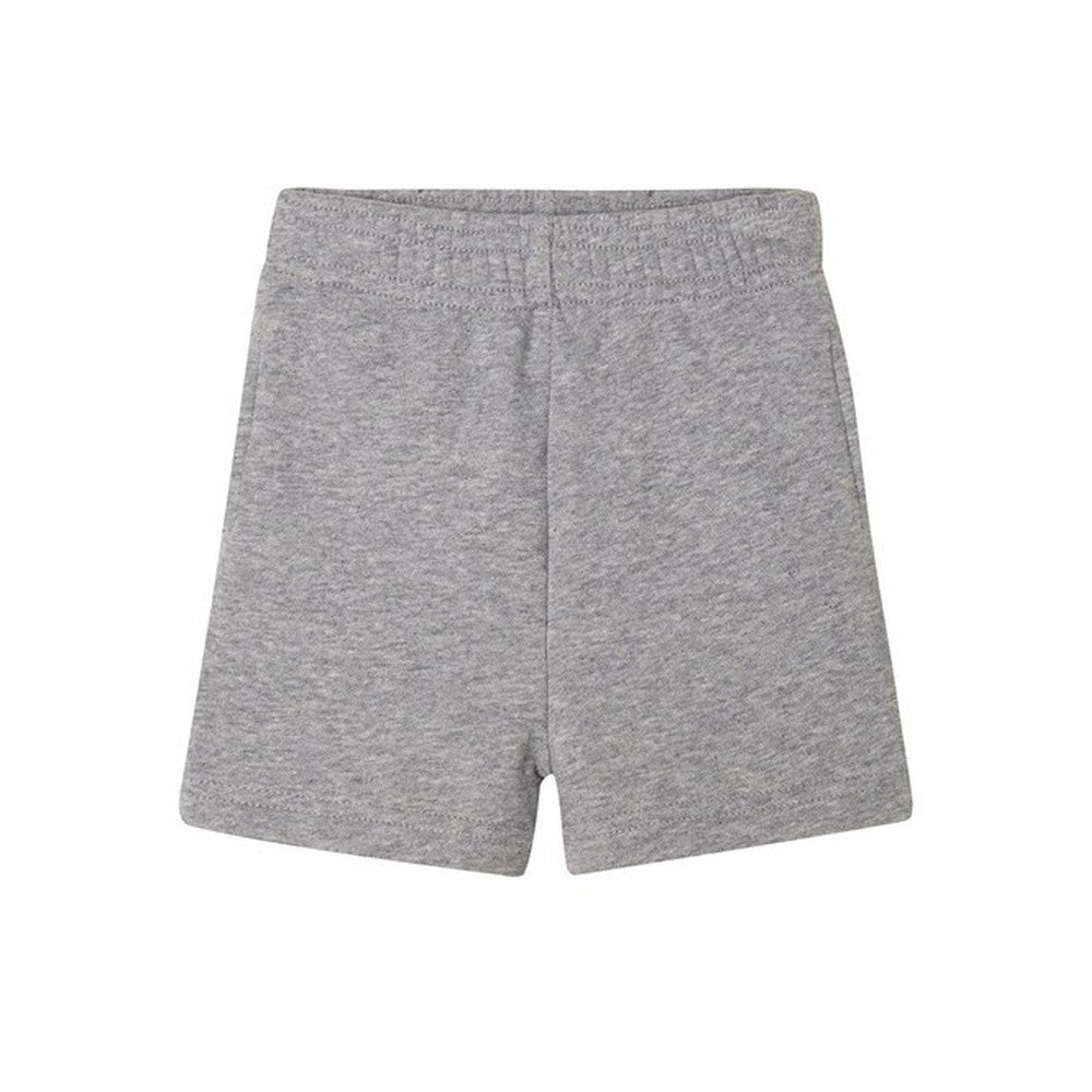 Heather Grey Melange - Front - Babybugz Baby Essential Shorts