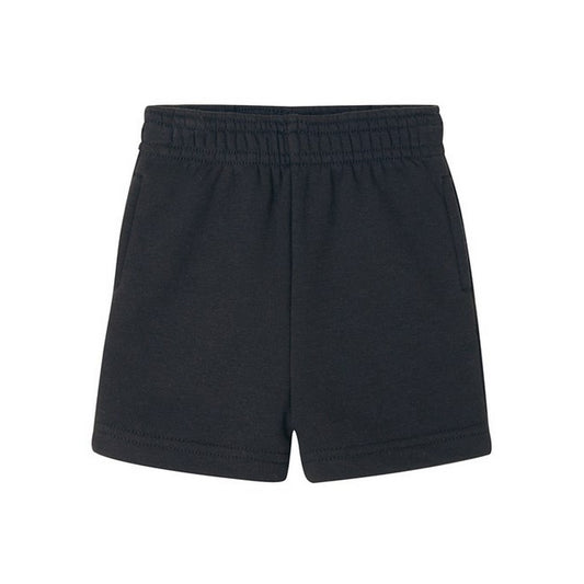 Black - Front - Babybugz Baby Essential Shorts