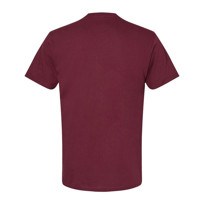 Maroon - Back - Gildan Unisex Adult Softstyle Midweight T-Shirt