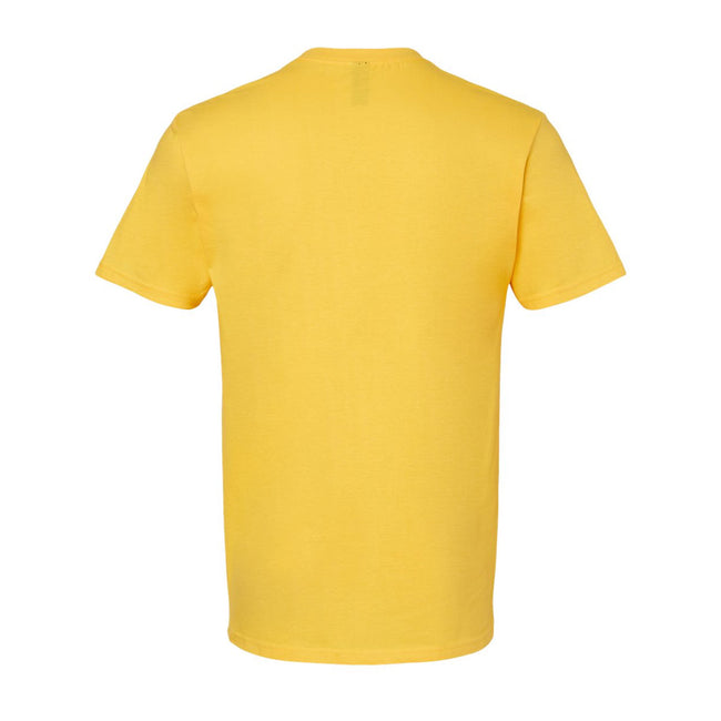 Daisy Yellow - Back - Gildan Unisex Adult Softstyle Midweight T-Shirt