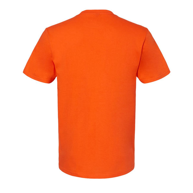 Orange - Back - Gildan Unisex Adult Softstyle Midweight T-Shirt