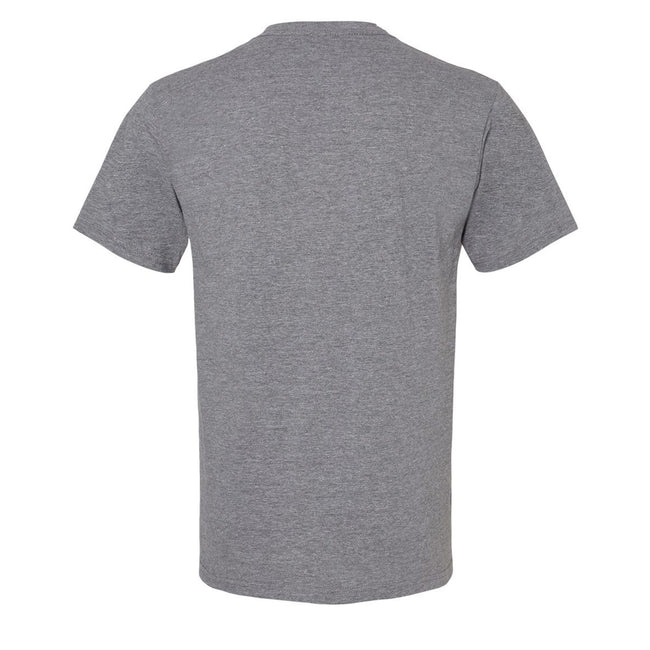 Graphite Heather - Back - Gildan Unisex Adult Softstyle Midweight T-Shirt