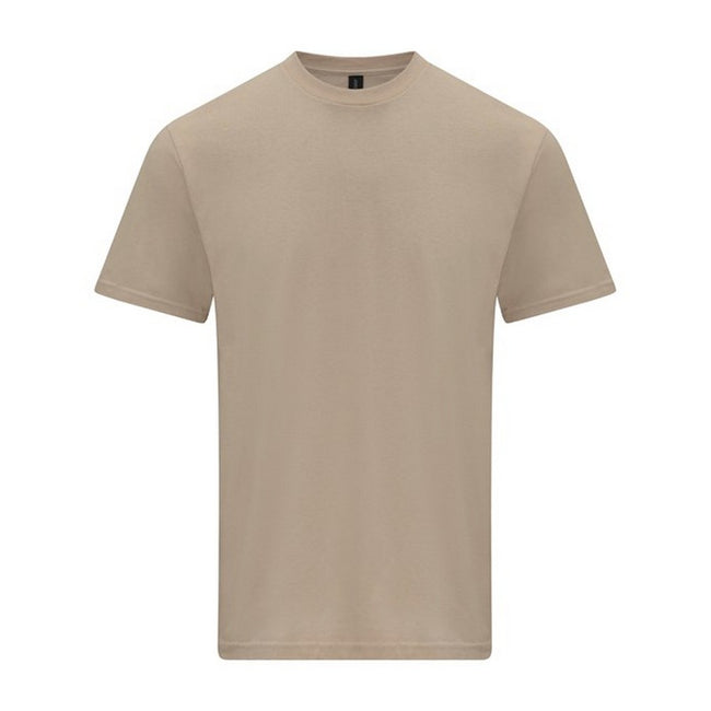 Sand - Front - Gildan Unisex Adult Softstyle Midweight T-Shirt