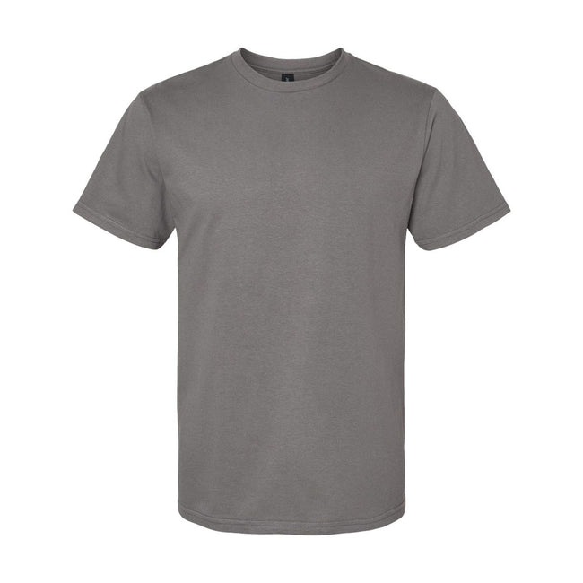 Charcoal - Front - Gildan Unisex Adult Softstyle Midweight T-Shirt