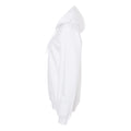 White - Side - Gildan Unisex Adult Softstyle Fleece Midweight Hoodie