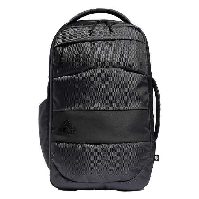 Grey - Front - Adidas Golf Premium Backpack