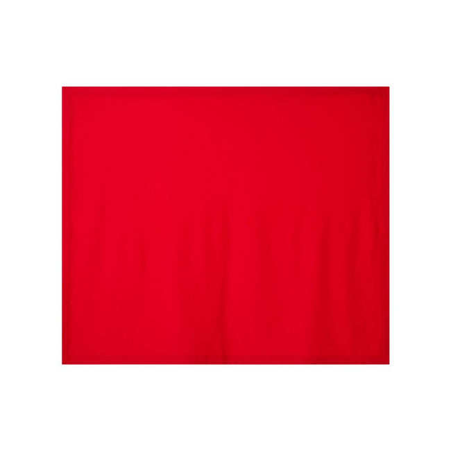 Red - Front - Gildan Heavy Blend Fleece Stadium Blanket