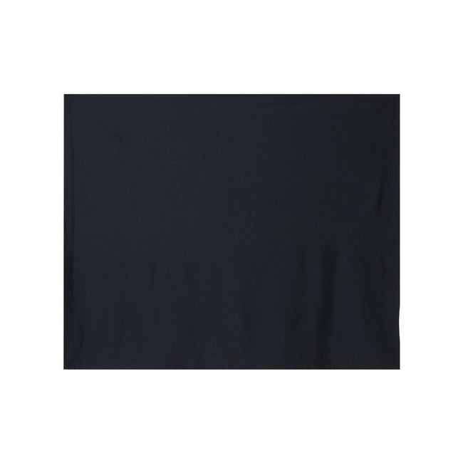 Black - Front - Gildan Heavy Blend Fleece Stadium Blanket