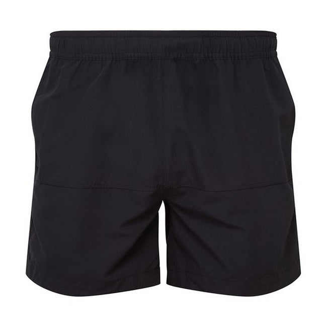 Black - Back - Asquith & Fox Mens Swim Shorts
