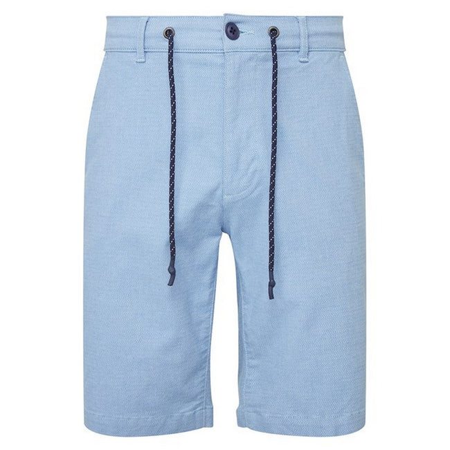 Blue - Front - Asquith & Fox Mens Chino Everyday Shorts