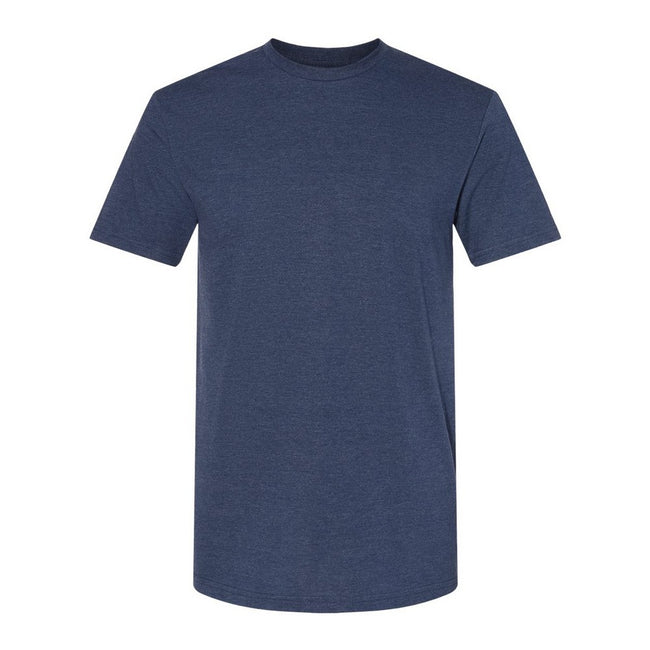 Navy Mist - Front - Gildan Unisex Adult Softstyle CVC T-Shirt