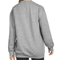 Sports Grey - Back - Gildan Unisex Adult Softstyle Fleece Midweight Sweatshirt