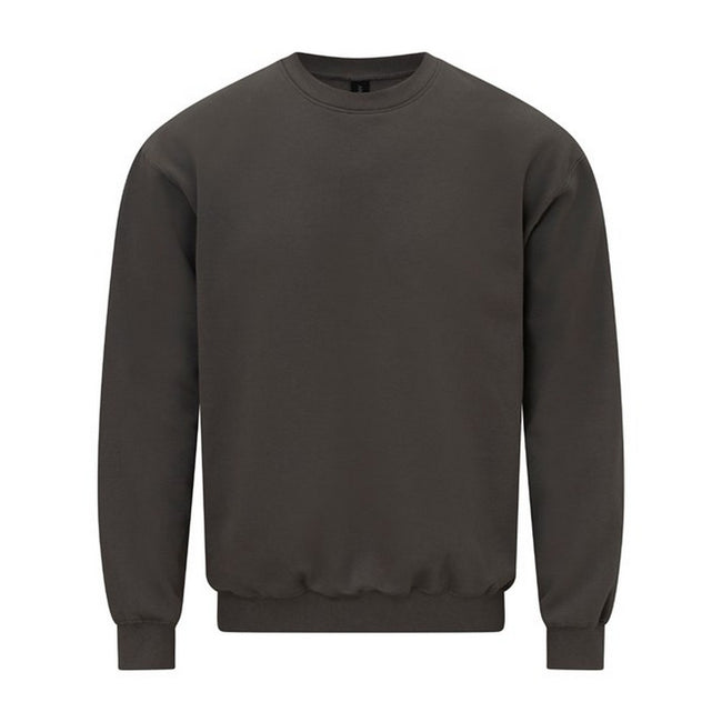 Charcoal - Front - Gildan Unisex Adult Softstyle Fleece Midweight Sweatshirt