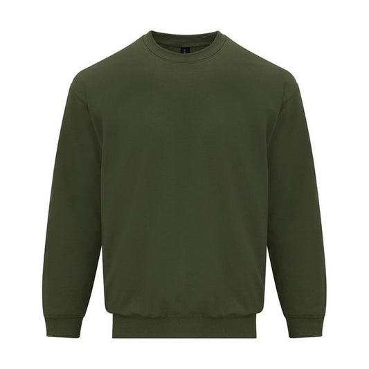 Military Green - Front - Gildan Unisex Adult Softstyle Fleece Midweight Sweatshirt