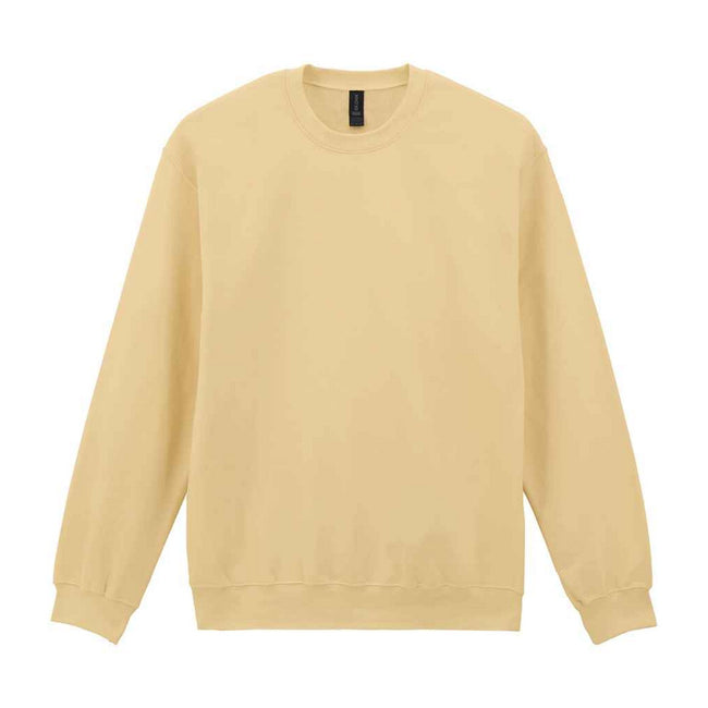 Yellow Haze - Front - Gildan Unisex Adult Softstyle Fleece Midweight Sweatshirt
