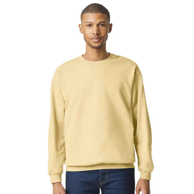 Yellow Haze - Side - Gildan Unisex Adult Softstyle Fleece Midweight Sweatshirt