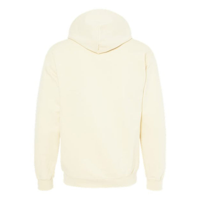 Off White - Back - Gildan Unisex Adult Softstyle Fleece Midweight Hoodie