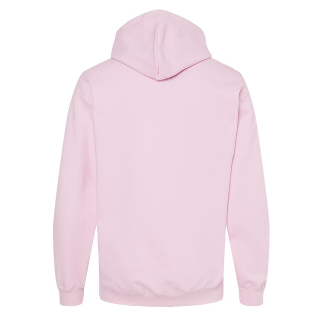 Light Pink - Back - Gildan Unisex Adult Softstyle Fleece Midweight Hoodie
