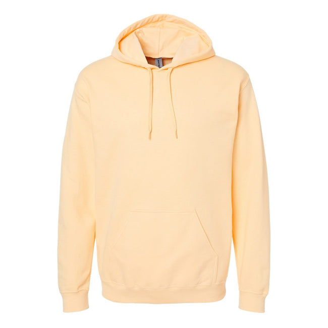 Yellow Haze - Front - Gildan Unisex Adult Softstyle Fleece Midweight Hoodie