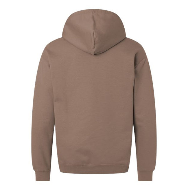 Brown Savana - Back - Gildan Unisex Adult Softstyle Fleece Midweight Hoodie