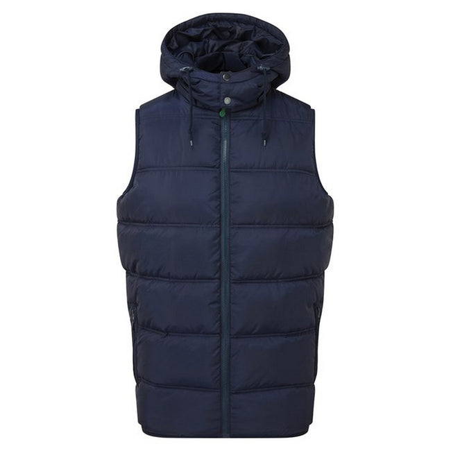 Navy - Front - 2786 Mens Bryher Recycled Body Warmer