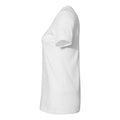 White - Side - Gildan Womens-Ladies Softstyle CVC T-Shirt