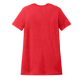 Red Mist - Back - Gildan Womens-Ladies Softstyle CVC T-Shirt
