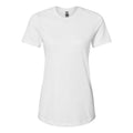 White - Front - Gildan Womens-Ladies Softstyle CVC T-Shirt