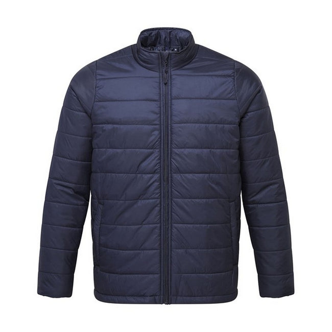 Navy - Front - Premier Mens Recyclight Padded Jacket
