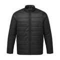 Black - Front - Premier Mens Recyclight Padded Jacket