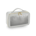 Soft Grey - Front - Bagbase Clear Toiletry Bag